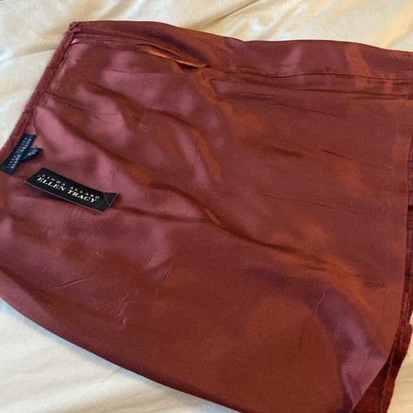 Ellen Tracy nwt wool plaid skirt - Picture 7 of 7